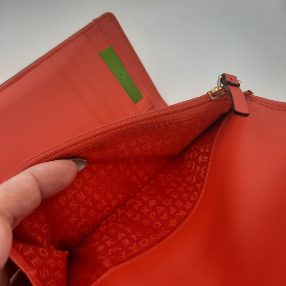 Kate Spade Callie Wallet Mulberry Street crabred - Picture 5 of 5